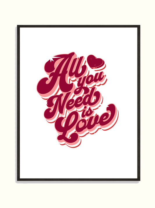 All You Need Is Love – Poster