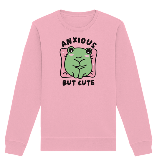 Anxious But Cute – Sweatshirt - Soft Chaos