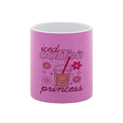 Iced Coffee Princess – Glitzer - Tasse - Soft Chaos
