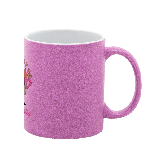 On My Way To Spill The Tea – Glitzer - Tasse - Soft Chaos