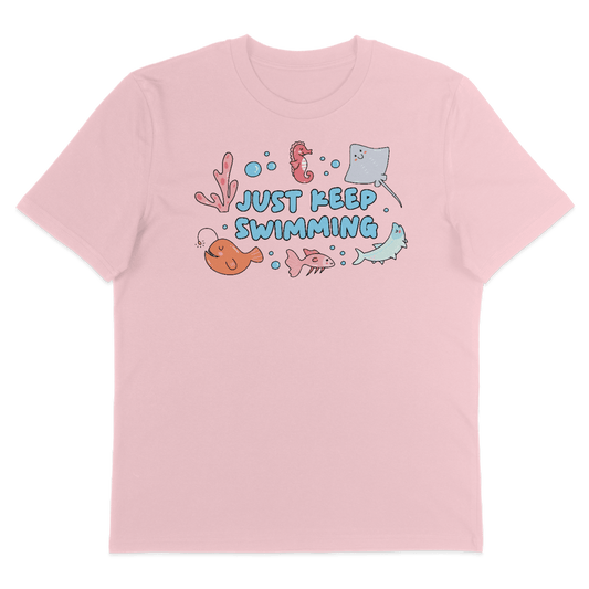 Just Keep Swimming – T-Shirt - Soft Chaos