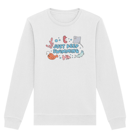 Just Keep Swimming – Sweatshirt - Soft Chaos