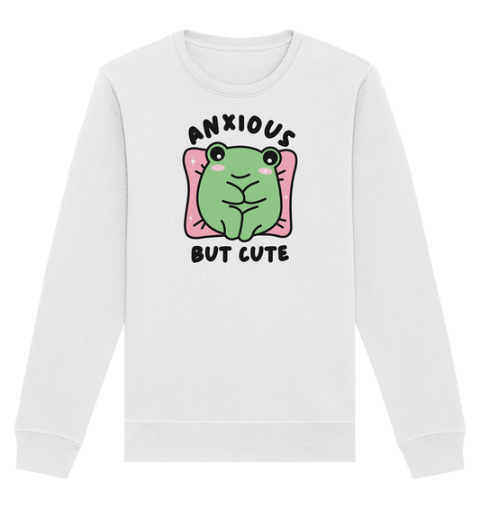 Anxious But Cute – Sweatshirt - Soft Chaos
