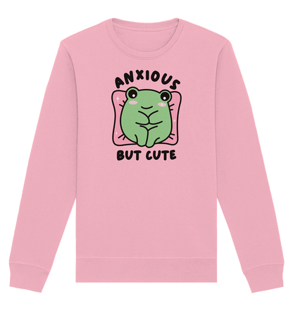 Anxious But Cute – Sweatshirt - Soft Chaos